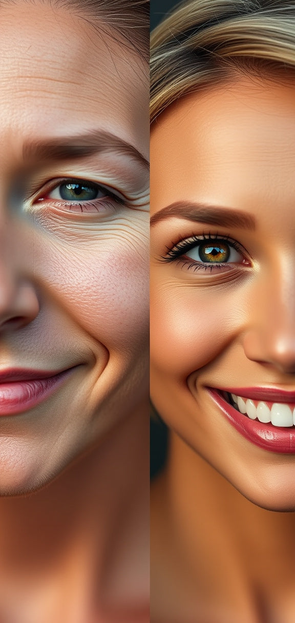 Cosmetic Botox. BEFORE AND AFTER